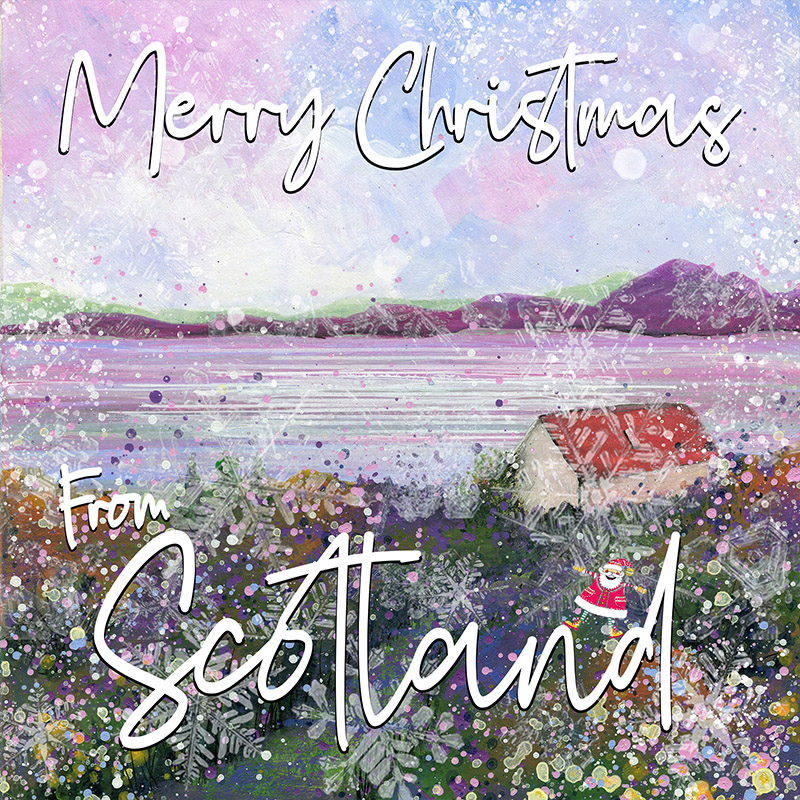 Bothie View, the Highlands Christmas Card